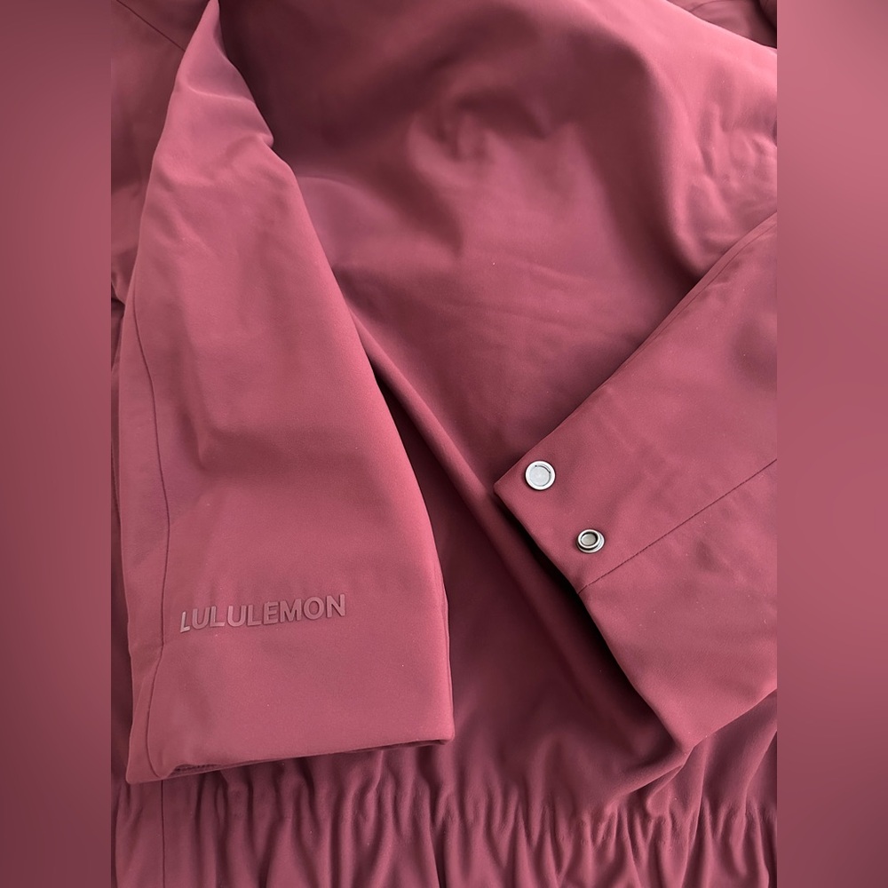Men’s lululemon Cross Chill Relaxed-Fit Jacket Red-Merlot Jacket - Large - Picture 12 of 13
